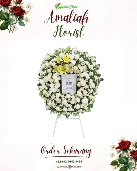 Krans Bunga Duka Tlogomas